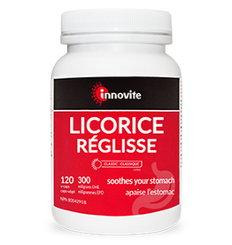 innovite Licorice with Activated Charcoal 300mg (120cp)