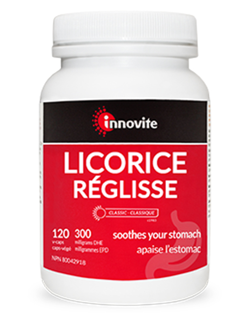 innovite Licorice with Activated Charcoal 300mg (120cp)