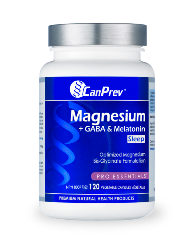 CanPrev CANADIAN - Magnesium Sleep + GABA & Melatonin (120cp)