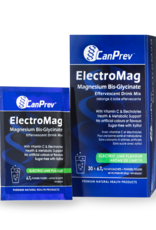CanPrev CANADIAN - Magnesium - ElectroMag Drink Mix - Lime (30x6.7g)