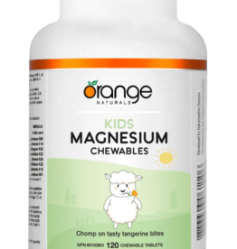 Magnesium Bisglycinate 50mg Chews Tangerine - Kids (120tb)