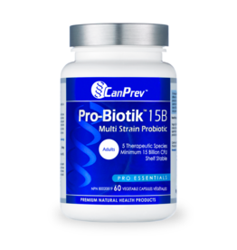 CanPrev Probiotic - Pro-Biotik 15B Multi Strain (60cp)