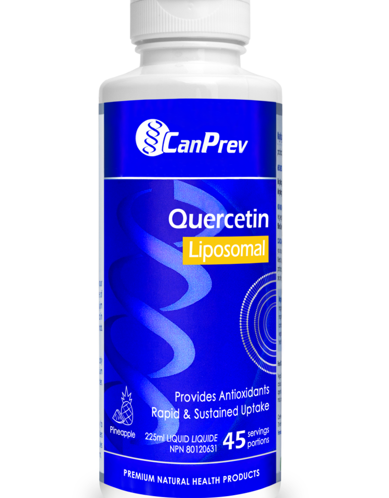 CanPrev CANADIAN -  Quercertin - Liposomal Pineapple 166mg (45 servings)