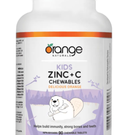 Zinc & C Chewables - Delicious Orange (90tb)
