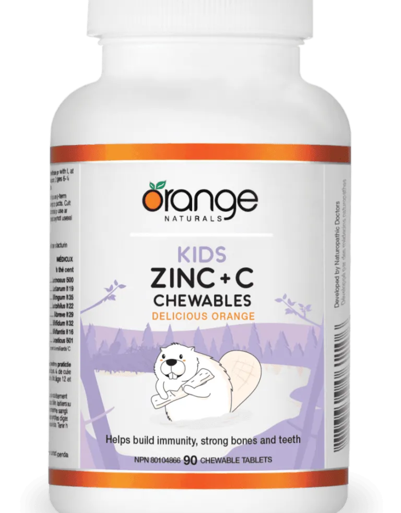 Zinc & C Chewables - Delicious Orange (90tb)