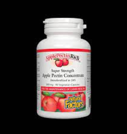 Natural Factors Apple Pectin Concentrate 500mg (90vc)