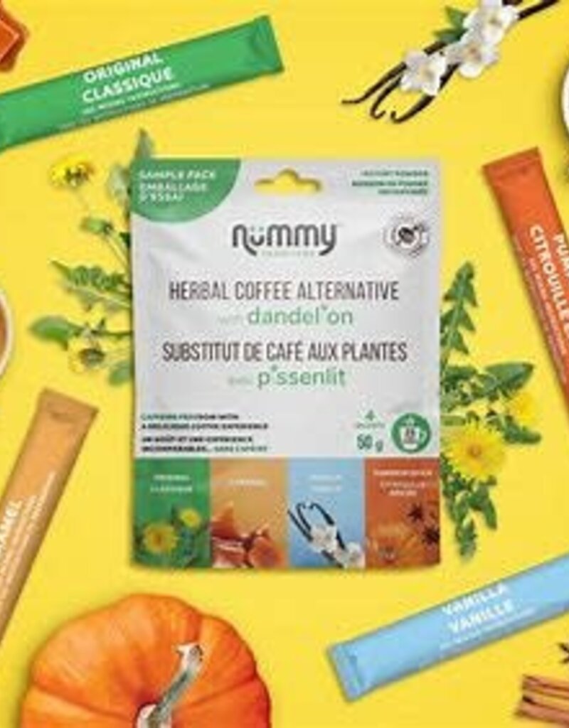 Nummy Creations Herbal Coffee Alternative - Instant - Sample Pack