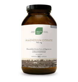 Health First CANADIAN - Magnesium Citrate HFN 150mg (180cp)