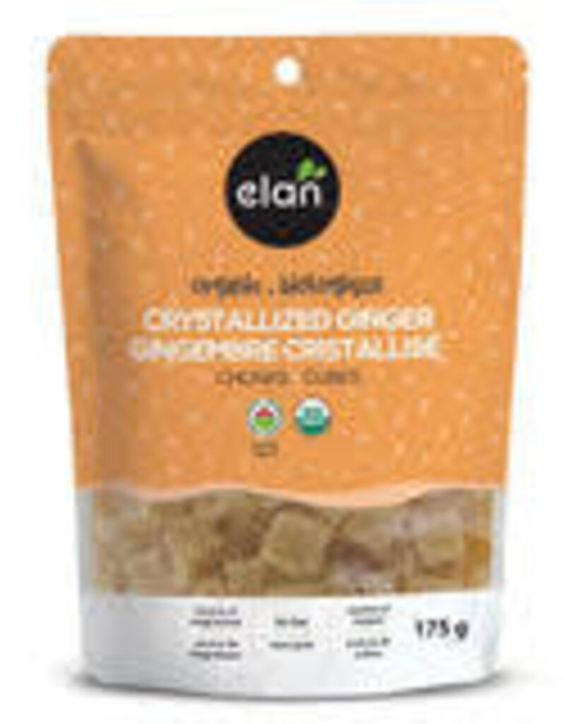 CANADIAN  - Ginger Chunks - Organic & Crystalized  (175g)