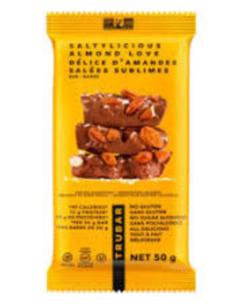 Trubar Protein Bar - Plant Based - Saltylicious Almond Love (50g)