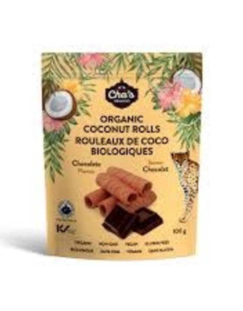 Coconut Rolls - Chocolate Flavour - Organic (100g)