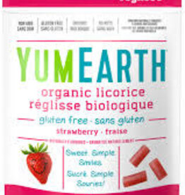 Yum Earth Licorice Strawberry - Gluten Free & Organic - (142g)