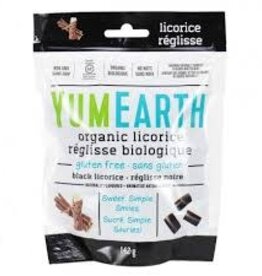 Yum Earth Licorice Black - Gluten Free & Organic - (142g)
