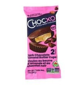 Chocxo Almond Cups 2pk - Dark Chocolate (28g)