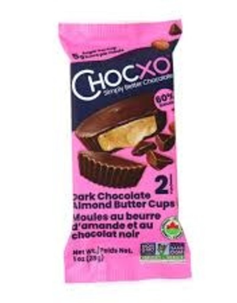 Chocxo Almond Cups - Dark Chocolate (28g)