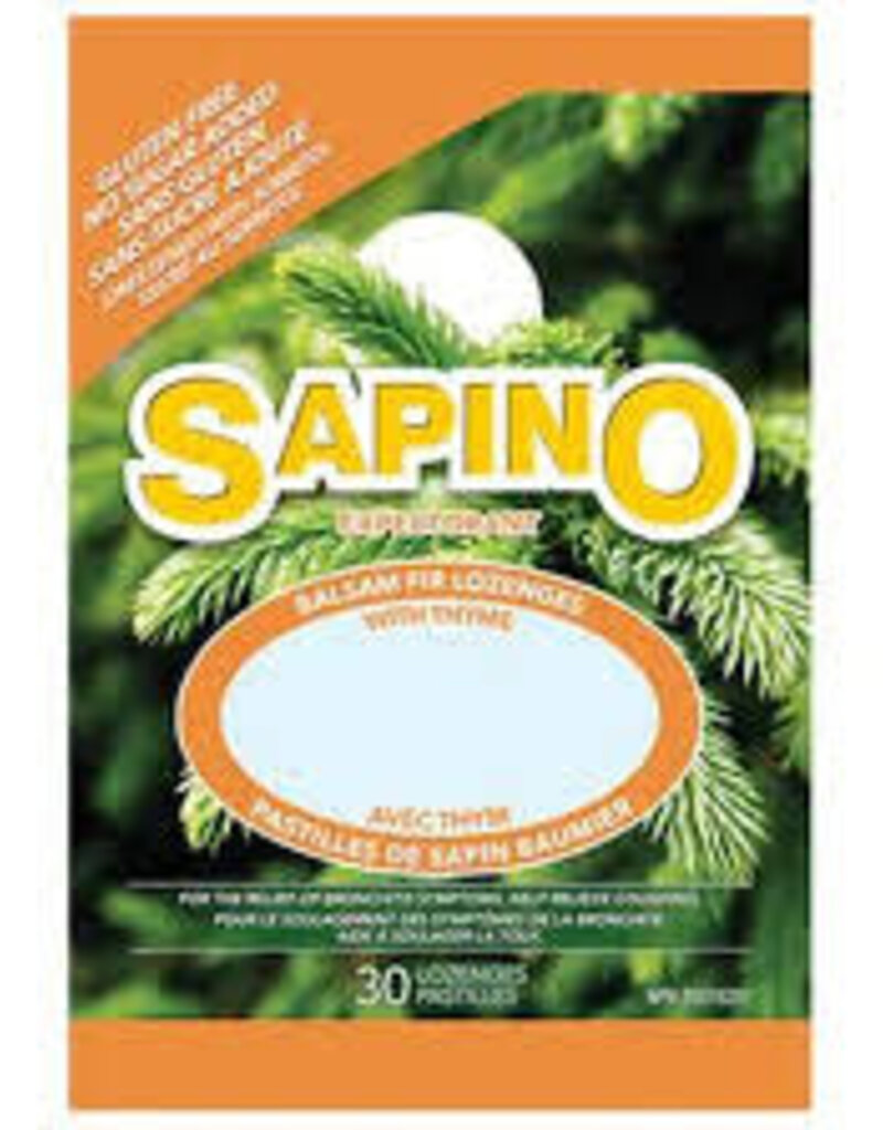 Sapino Lozenges - Balsam Fir w Thyme - Sugar Free (30 ct)