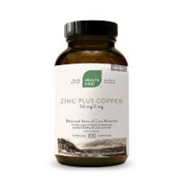 Health First CANADIAN - Zinc Citrate 50mg & Copper 2 mg HFN (100cp)