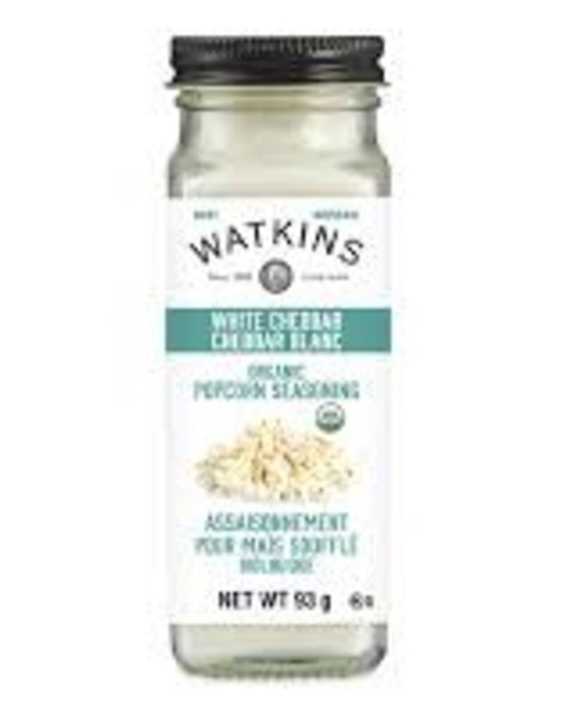 Watkins Popcorn Seasoning White Cheddar - Organic (93g)
