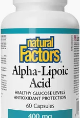 Natural Factors CANADIAN - 400mg - Alpha-Lipoic Acid 400mg (60 caps)