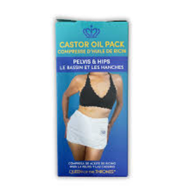 Queen of Thrones Castor Oil Pack - Pelvis & Hips ( 1 pc)