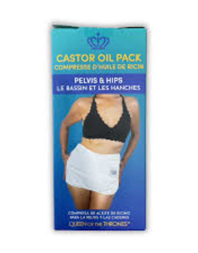 Queen of Thrones Castor Oil Pack - Pelvis & Hips ( 1 pc)