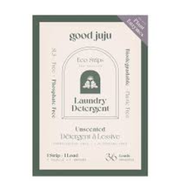 Good Juju Laundry Detergent Eco Strips - UNSCENTED - Good Juju (36ct)