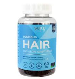 Suku Vitamins CANADIAN - Luscious Hair, Skin, Nails - Suku Gummies (60ct)