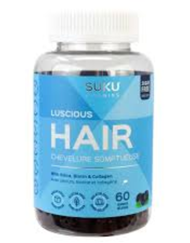 Suku Vitamins CANADIAN - Luscious Hair, Skin, Nails - Suku Gummies (60ct)