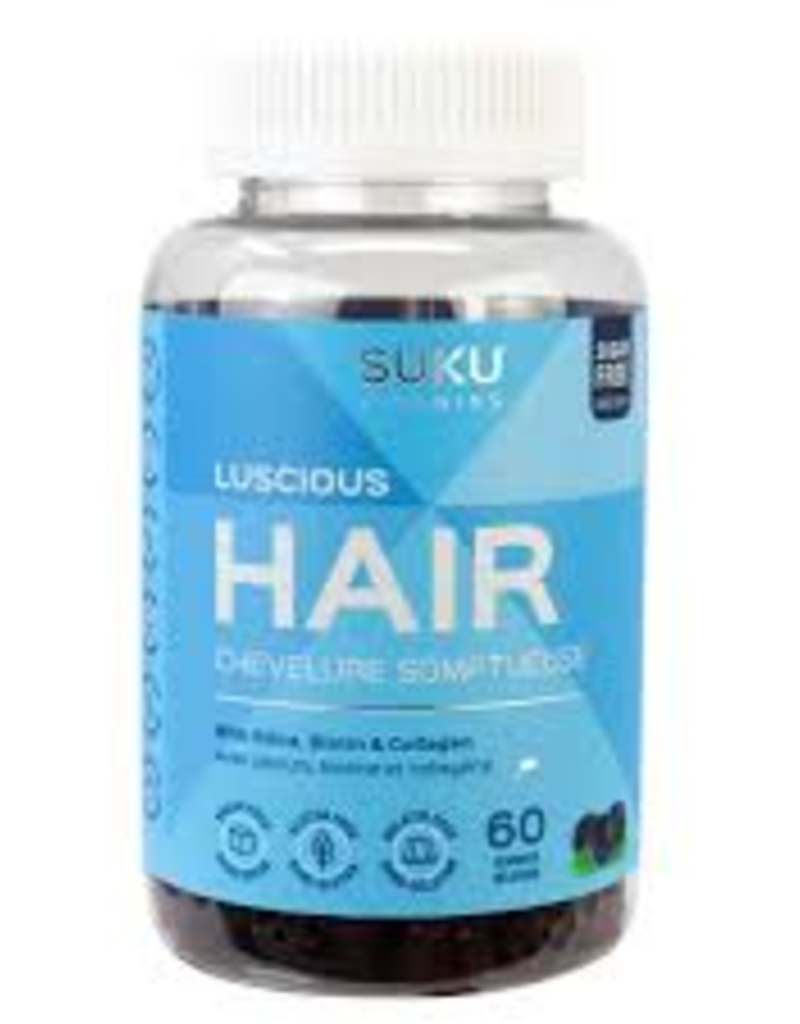 Suku Vitamins Luscious Hair, Skin, Nails - Suku Gummies (60ct)