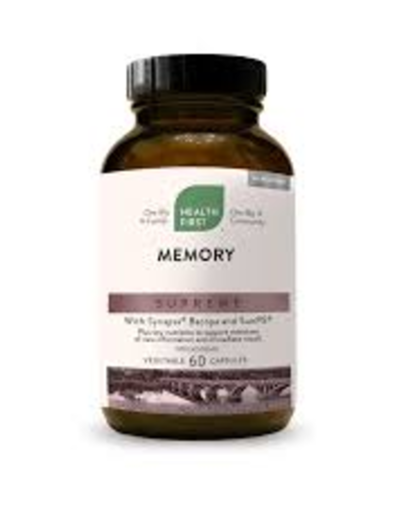 Health First CANADIAN - Memory  Supreme HFN - w Bacopa & Phosphatidylserine (60cp)