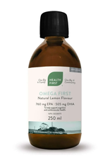 Health First CANADIAN - Omega 3 EPA & DHA -Natural Lemon HFN (250ml)