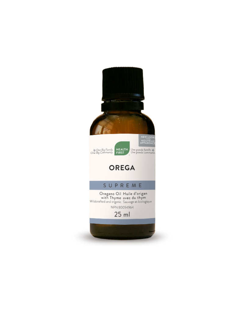 Health First CANADIAN -  Supreme - Oil or Oregano w Thyme HFN (25ml)