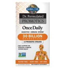 Garden Of Life Probiotics - Once Daily - 30 Billion CFU (Refrigerated) (30 caps)