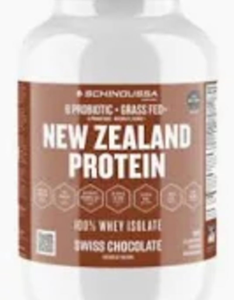 Whey Protein - Grass Fed w Probiotic Swiss Chocolate (910g)
