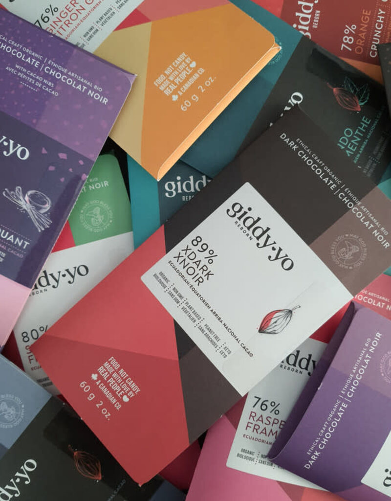 Dark Chocolate - Raw XDark 89% Cacao (62g)