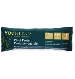 Younited CANADIAN - Plant Protein - Energy Bar - 16g protein - Chocolate