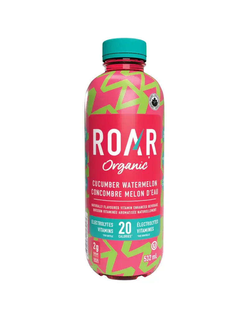 Roar Organics Cucumber Watermelon - Electrolyte Infusions (532ml)
