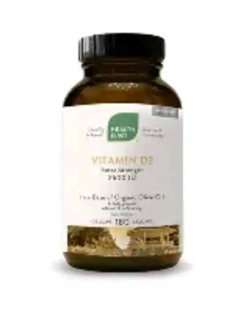 Health First CANADIAN - Vitamin D3  2500iu - HFN (180sg)