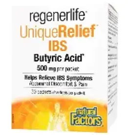 Natural Factors Butyric Acid - UniqueRelieft 500mg (30pk)