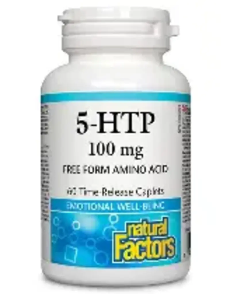Natural Factors CANADIAN - 5 HTP 100mg (60cp)