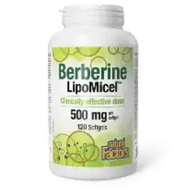 Natural Factors CANADIAN - Berberine LipoMicel 500mg (60sg)