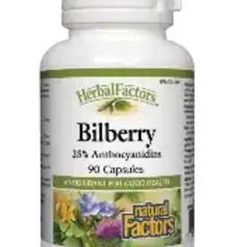 Natural Factors CANADIAN - Bilberry Herbal Factors (90cp)