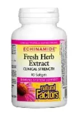 Natural Factors CANADIAN - Echinacea - Clinical Strenth Echinamide (90sg)
