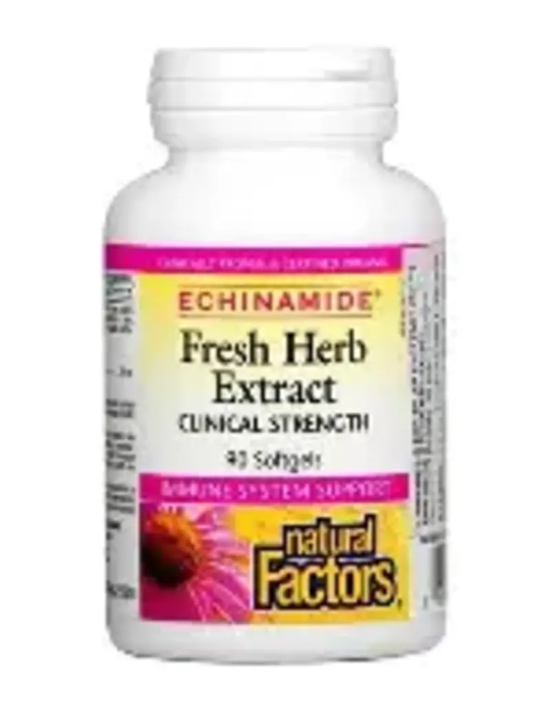 Natural Factors CANADIAN - Echinacea - Clinical Strenth Echinamide (90sg)
