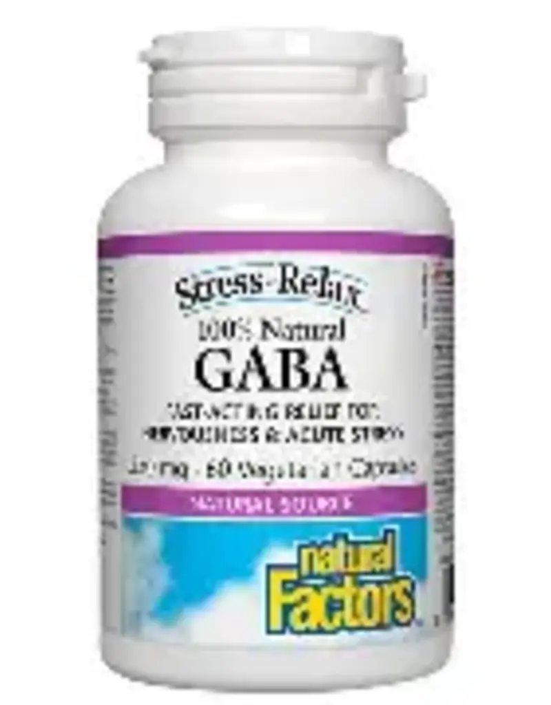 Natural Factors CANADIAN - GABA - 250mg Natural Factors (60cp)