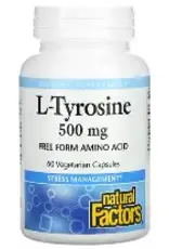Natural Factors CANADIAN - L-Tyrosine 500mg N.F.  (60caps)