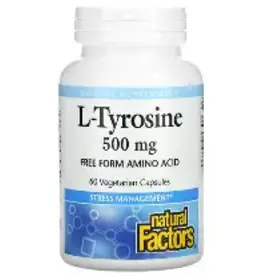 Natural Factors CANADIAN - L-Tyrosine 500mg N.F.  (60caps)