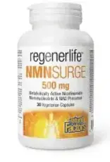 Natural Factors CANADIAN - Nicotinamide - NMN Surge - Regenerlife (60cp)
