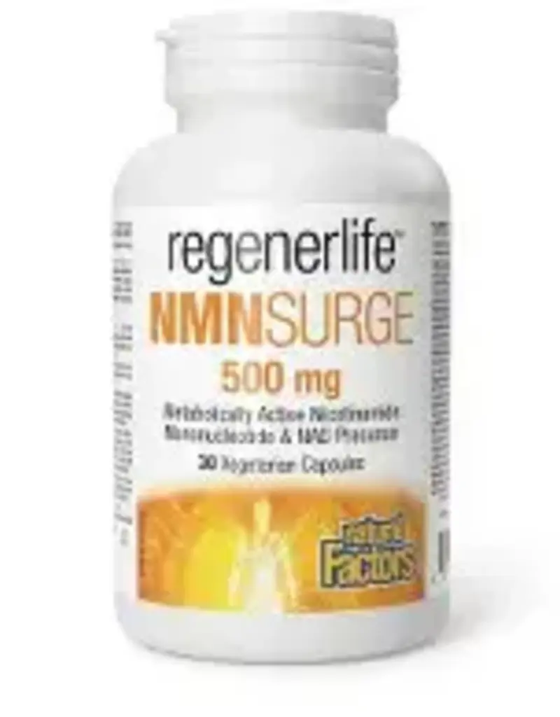Natural Factors CANADIAN - Nicotinamide - NMN Surge - Regenerlife (60cp)