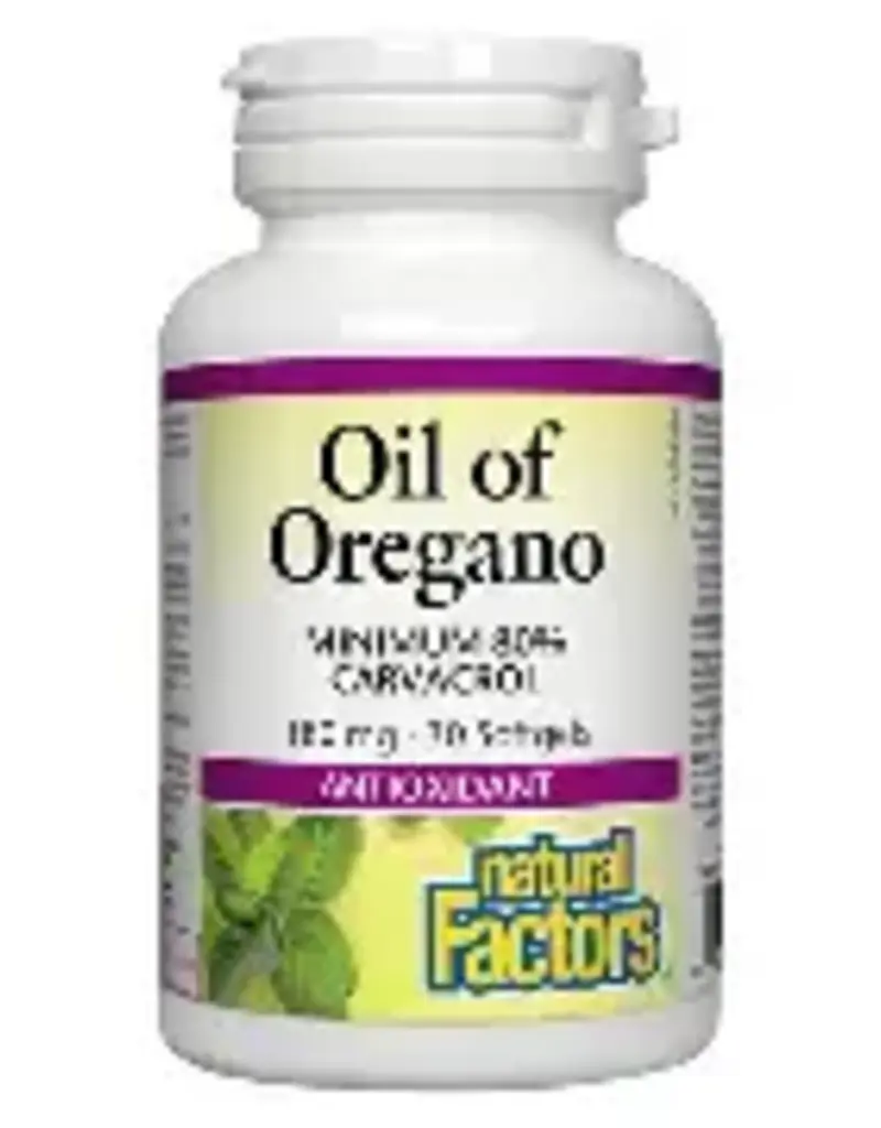 Natural Factors CANADIAN - Oil of Oregano (30sg)